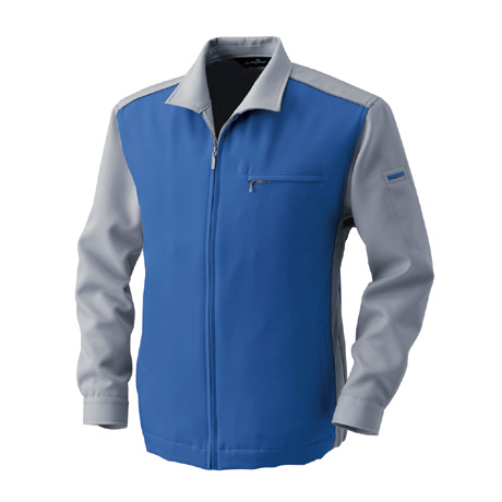 長袖ブルゾン【BF715-ALT】 1.ブルー