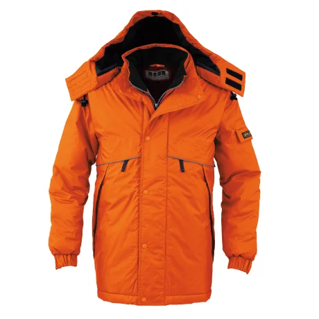 作業服 防寒コート オレンジ 【BM785-BBO】 