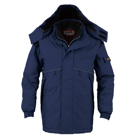 作業服 防寒コート ネイビー 【BM785-BBO】 