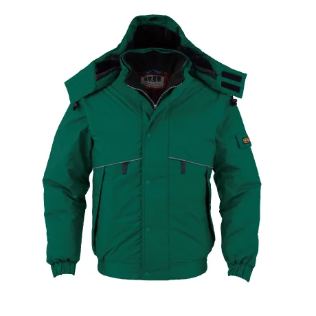 作業服 防寒ジャケット グリーン 【BM786-BBO】 