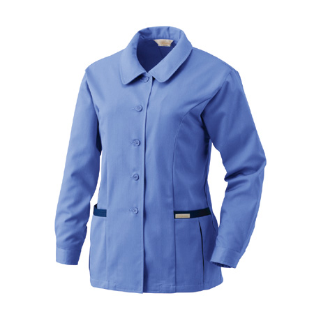 長袖スモック【BN444-ALT】 10.ロイヤルラベンダー