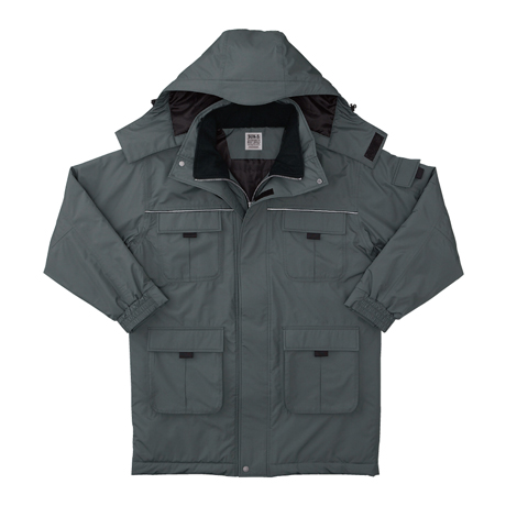 エコ防水防寒コート【BO30251-SUN】 6.グレー