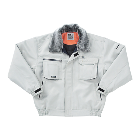 防寒ブルゾン【BO30550-SUN】 6.シルバー