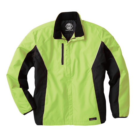 防寒ジャケット【BO31330-SUN】 17.ライムグリーン×ブラック