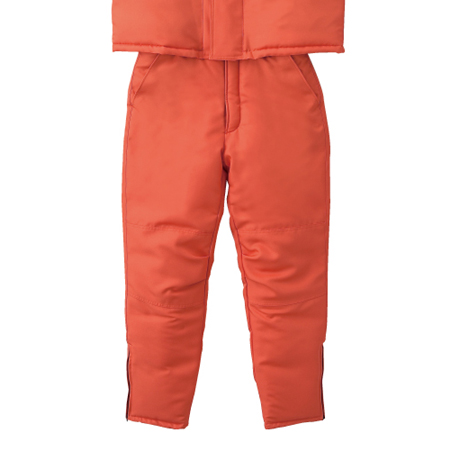 冷凍倉庫用防寒パンツ【BO8006-SUN】 30.オレンジ