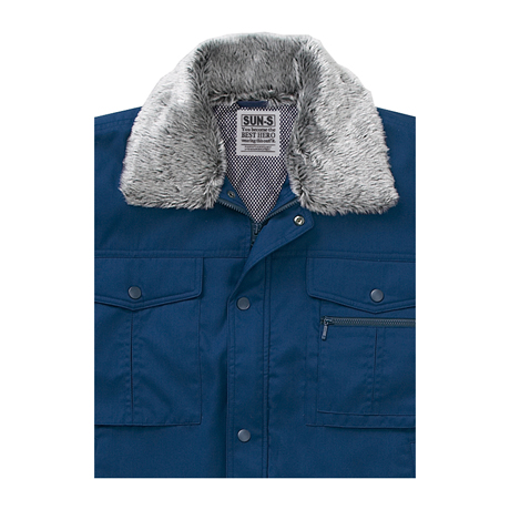 防寒コート【BO850-SUN】 3.ネイビー