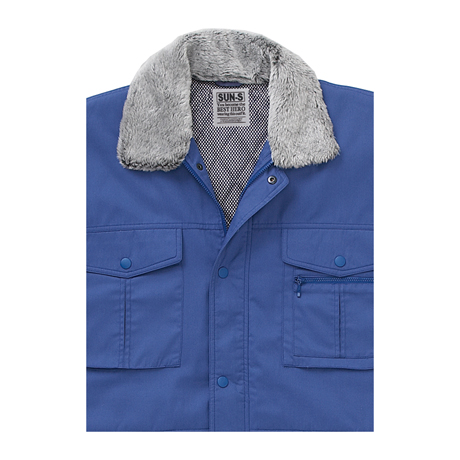 防寒コート【BO850-SUN】 4.ロイヤルブルー