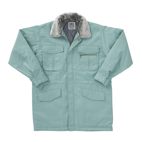 防寒コート【BO850-SUN】 7.ミントグリーン