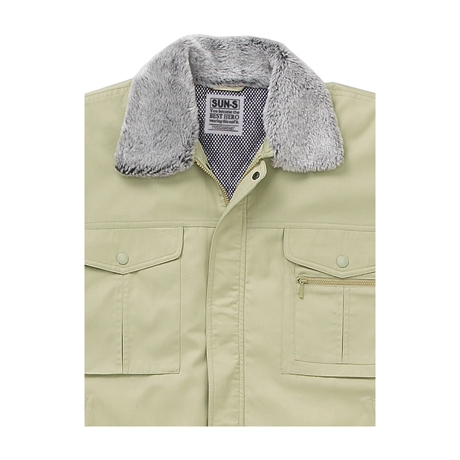 防寒コート【BO850-SUN】 20.エクルマスタード