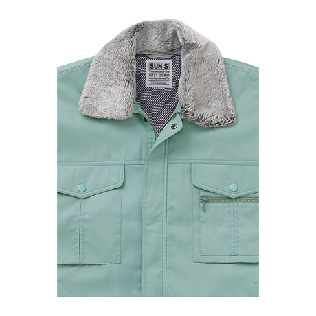 防寒ブルゾン【BO851-SUN】 7.ミントグリーン