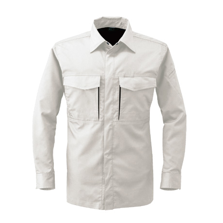 長袖シャツ【BX901-ALT】 2.ライトベージュ