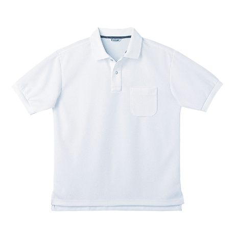 半袖ポロシャツ【CL1000-NAH】 24.ホワイト