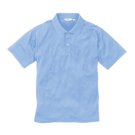 半袖ポロシャツ（ポケット無）【CL222-ALT】 1.サックス