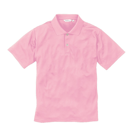 半袖ポロシャツ（ポケット無）【CL222-ALT】 25.ピンク