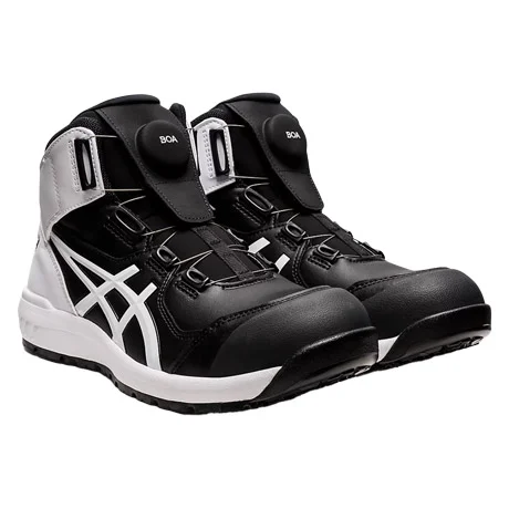 セーフティーシューズ ウィンジョブ　304BOA【CP304-OTF】  001.ブラック×ホワイト