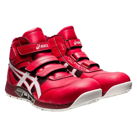 セーフティーシューズ ウィンジョブ　308AC【CP308AC-OTF】 600.クラシックレッド×ホワイト