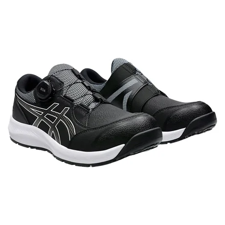 セーフティーシューズ ウィンジョブ　309BOA【CP309-OTF】  001.ブラック×ガンメタル