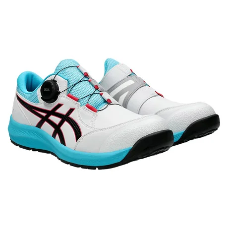 セーフティーシューズ ウィンジョブ　309BOA【CP309-OTF】 100.ホワイト×ブラック