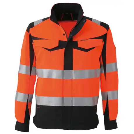 作業服 高視認 安全服 ジャケット オレンジ 【CS2410-COC】 