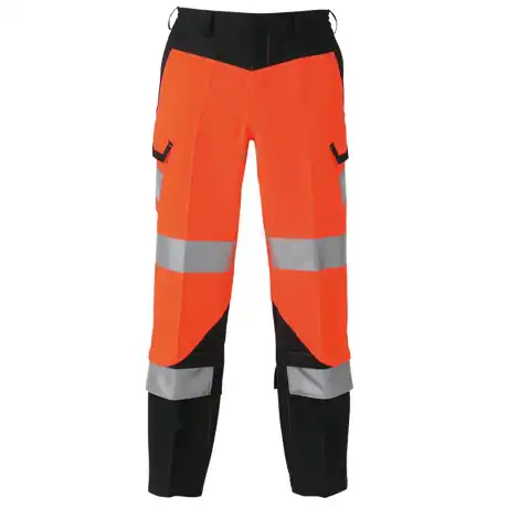 作業服 高視認 安全服 カーゴパンツ オレンジ 【CS2415-COC】 