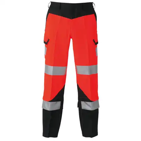 作業服 高視認 安全服 カーゴパンツ レッド 【CS2415-COC】 