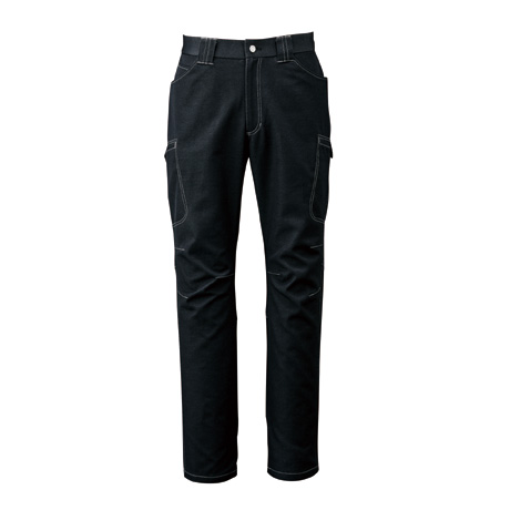 メンズデニムカーゴパンツ【CW1617-ALT】 91.ブラック