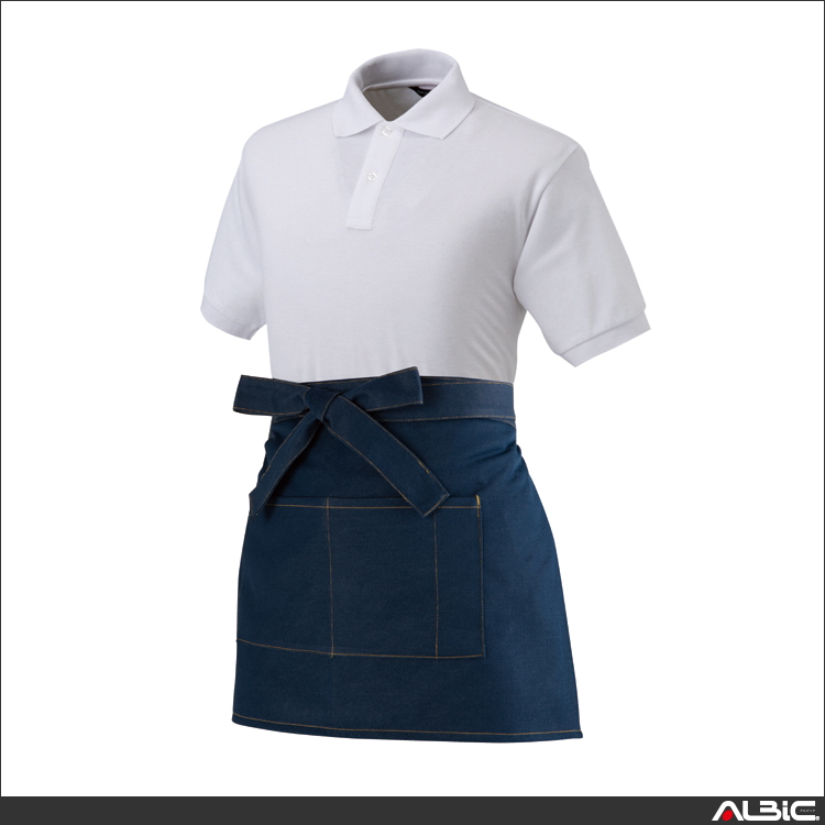 デニムショートエプロン【CW5050-ALT】 商品写真