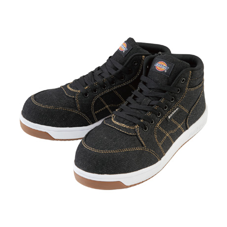 Dickies ハイカットセーフティシューズ【D3311-COC】 13.ブラック