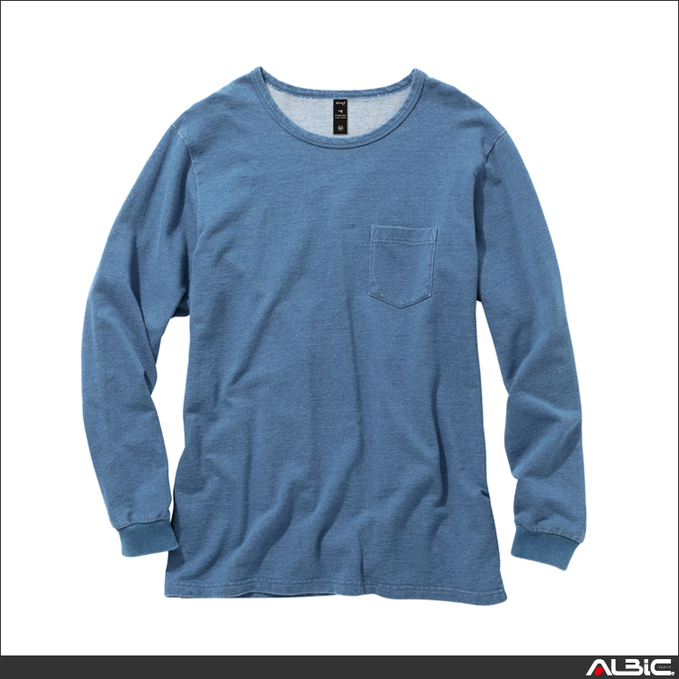 長袖クルーネックTシャツ【D4081-NAH】 商品写真