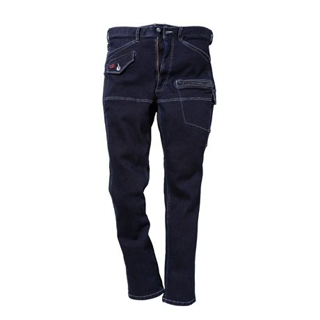 ストレッチデニムカーゴパンツ【DG104-KRO】 12.インディゴ
