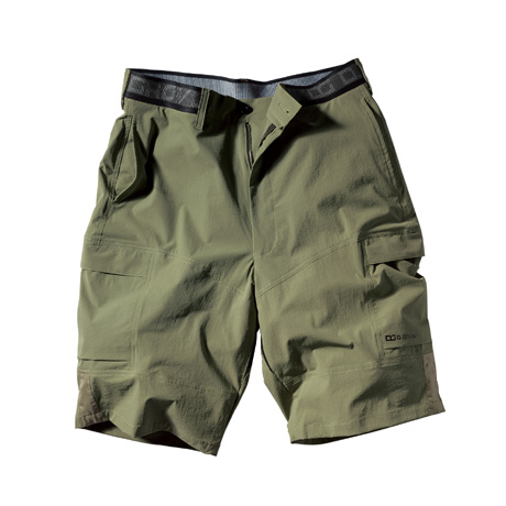 ハーフカーゴパンツ【DG122-KRO】 84.カーキ