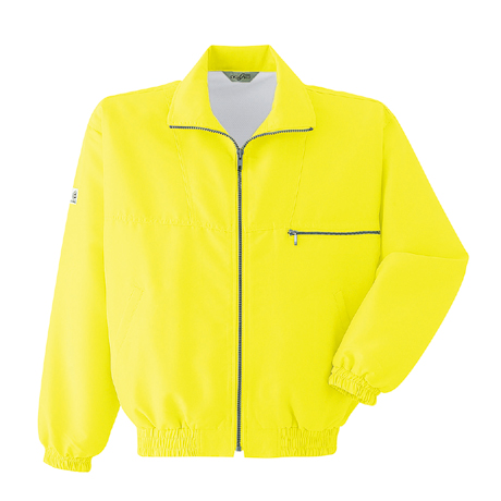 カラーブルゾン（メッシュ付）【E001-ASC】 14.蛍光イエロー