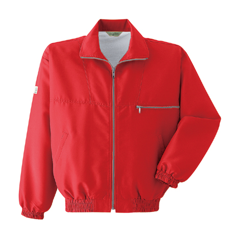 カラーブルゾン（メッシュ付）【E001-ASC】 16.レッド