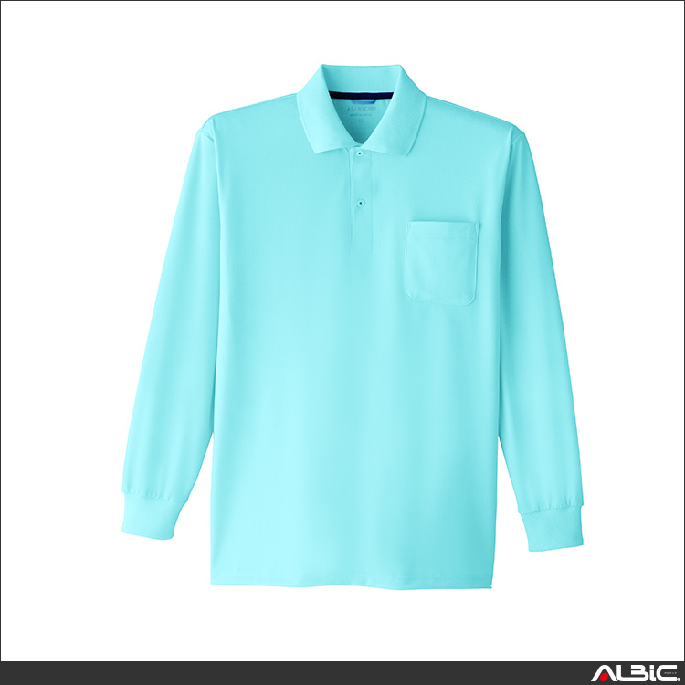 長袖ポロシャツ【E0015-ASC】 商品写真