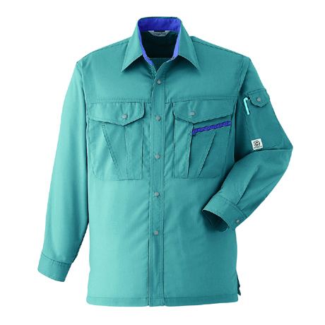 長袖シャツ【E059-ASC】 17.アースミント