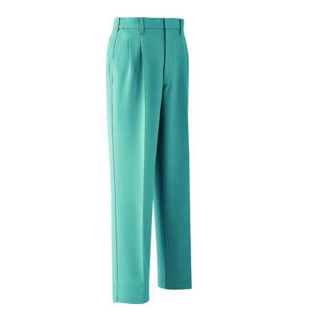 パンツ　ツータックアジャスター付【E641-ASC】 18.リーフグリーン