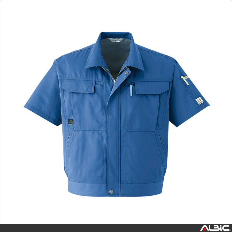 防汚加工半袖ブルゾン【E6901-ASC】 商品写真