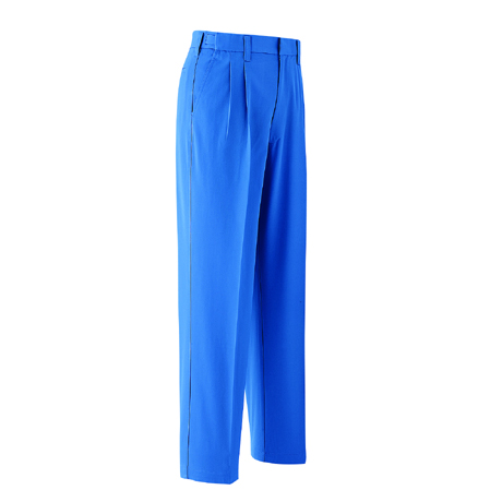 パンツ　ツータックアジャスター付【E691-ASC】 5.ブルー