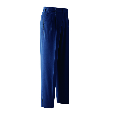 パンツ　ツータックアジャスター付【E691-ASC】 7.ネイビー