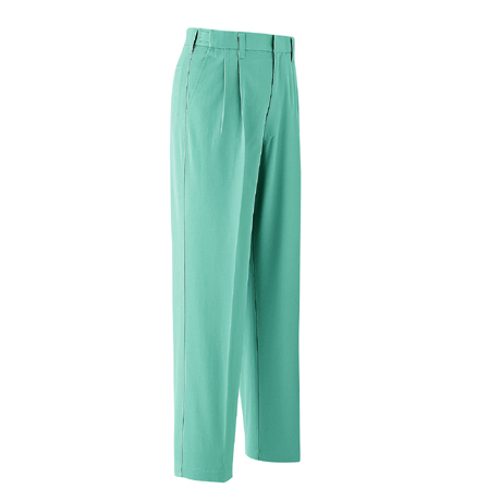 パンツ　ツータックアジャスター付【E691-ASC】 18.モスグリーン