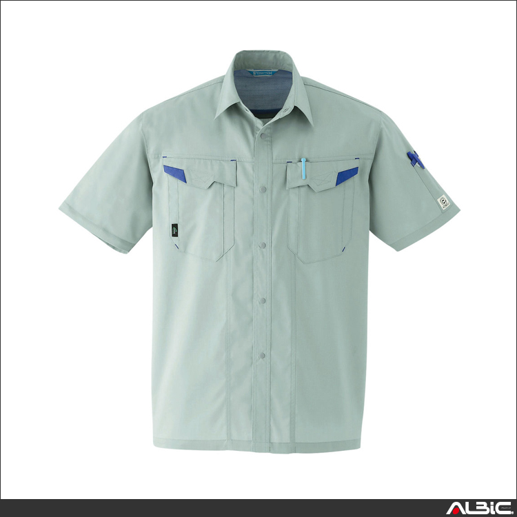 JIS帯電防止半袖シャツ【E7303-ASC】 商品写真