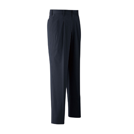 JIS帯電防止ツータックパンツ【E7305-ASC】 7.ダークネイビー