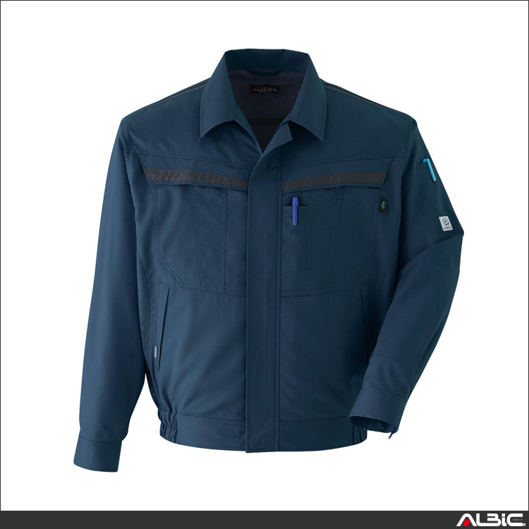 吸汗速乾長袖ブルゾン【E7502-ASC】 商品写真