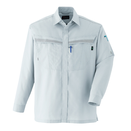 長袖シャツ【E7504-ASC】 3.ストーン