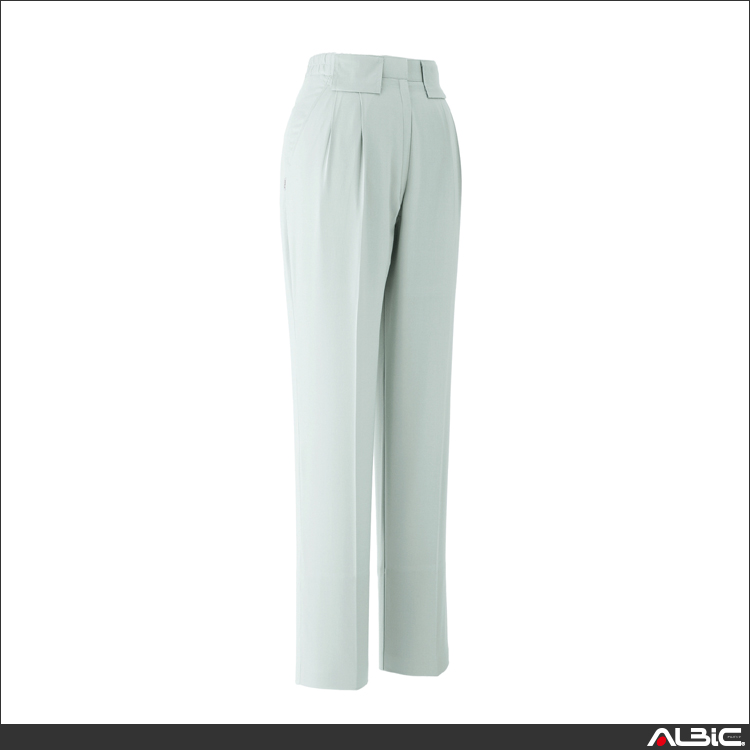 ツータック脇シャーリングレディースパンツ【E7507-ASC】 商品写真