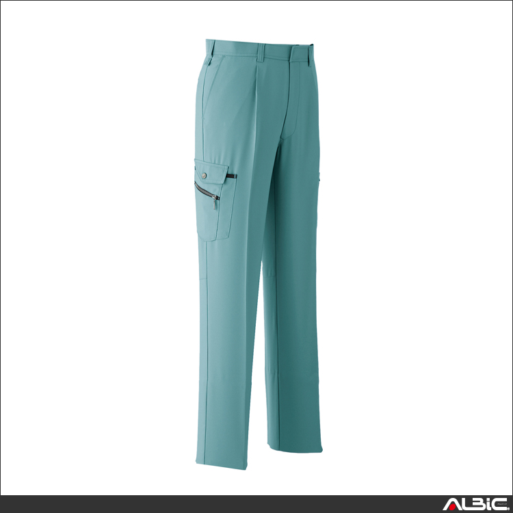 清涼素材ワンタックカーゴパンツ【E7606-ASC】 商品写真