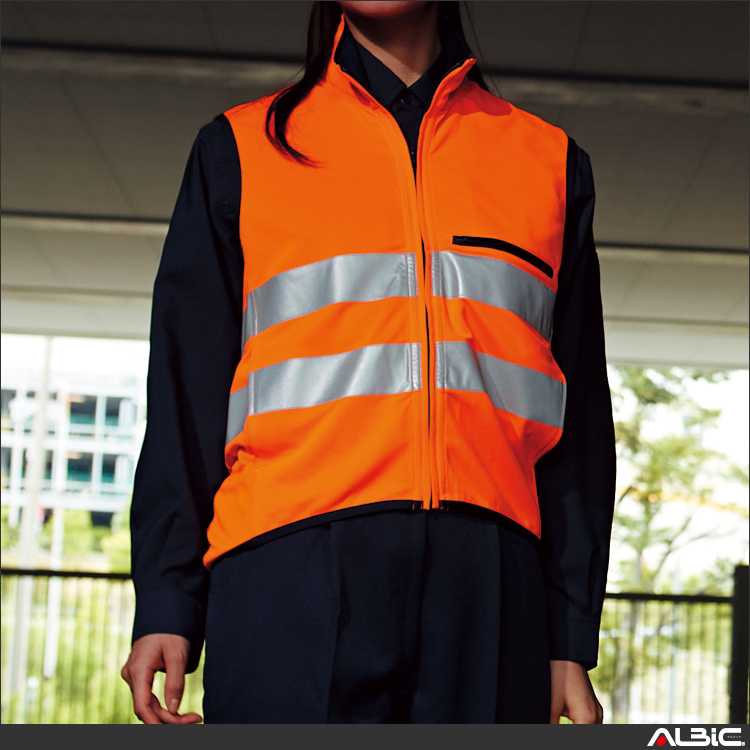 高視認ニットベスト【E786-ASC】 商品写真