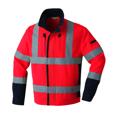 高視認ブルゾン【E787-ASC】 16.蛍光レッド