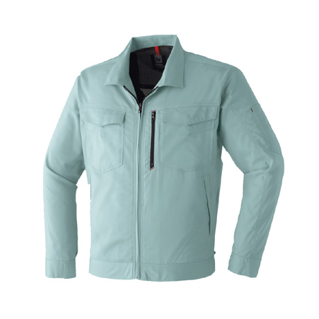 反射加工長袖ブルゾン【E8602-ASC】 4.オリーブ