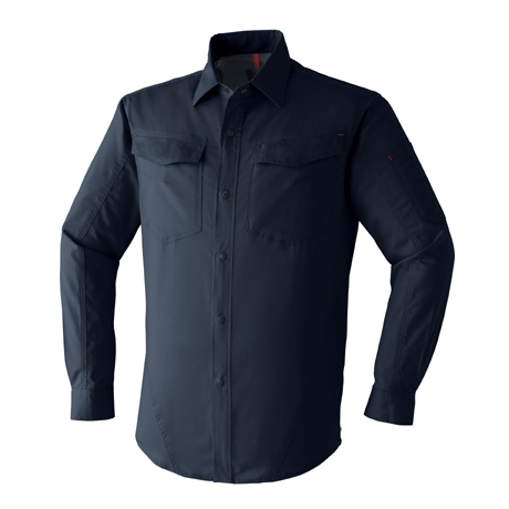 長袖シャツ【E8604-ASC】 11.チャコール